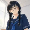 コミュニケーションに不安げな女子