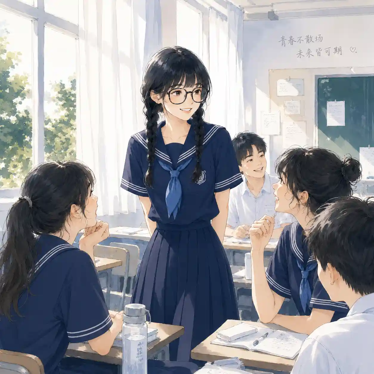 友達と感じよく話す