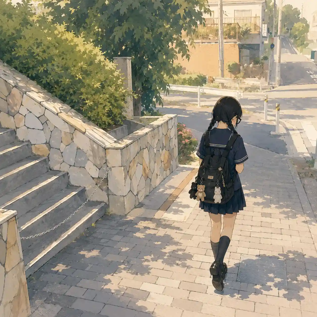 学校に行くのも憂鬱な女子