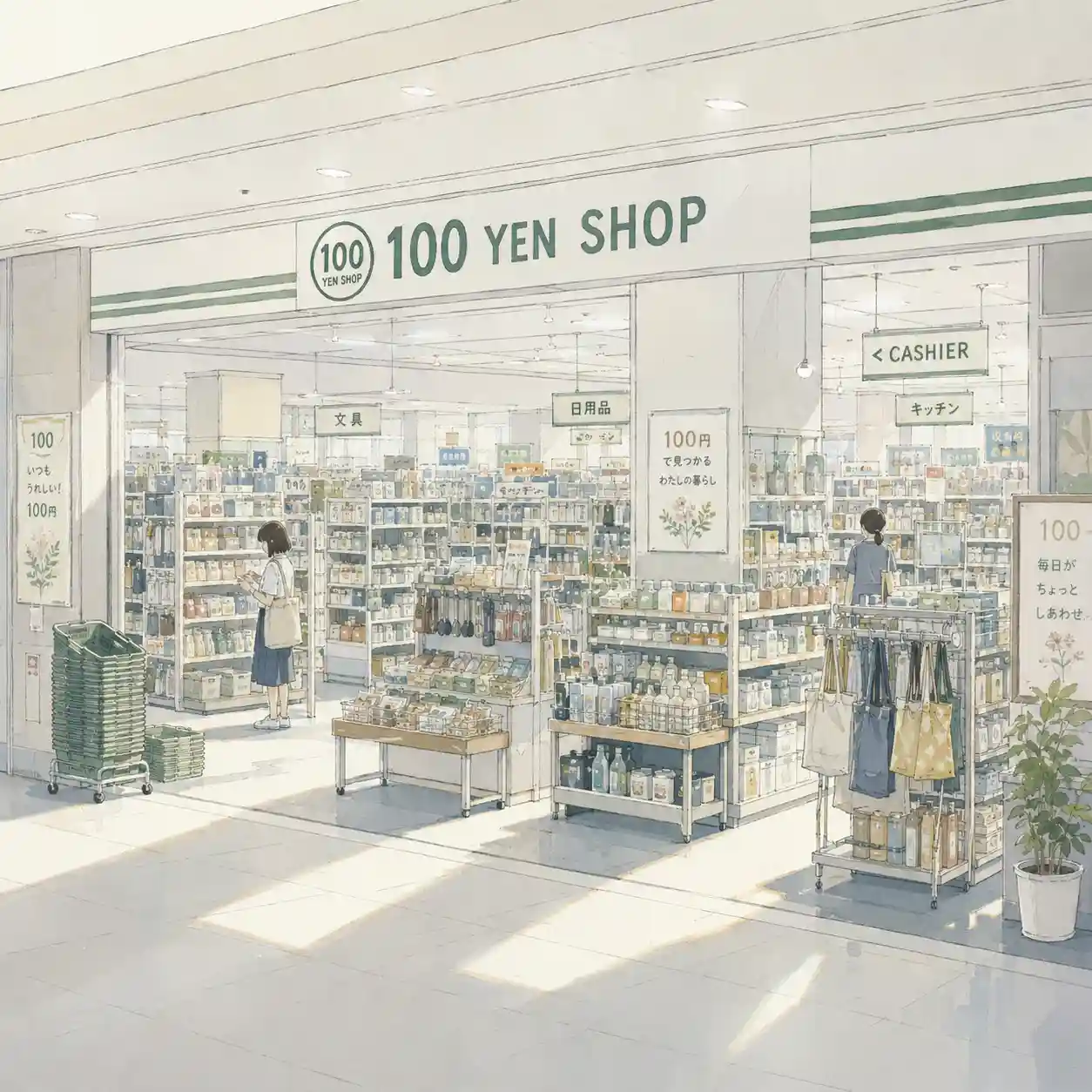 100円ショップ