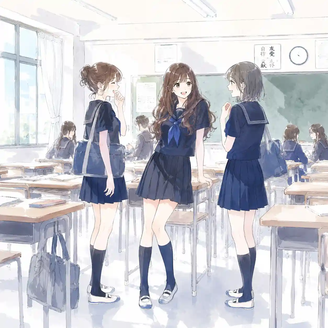 友達からうかず垢抜けした女子