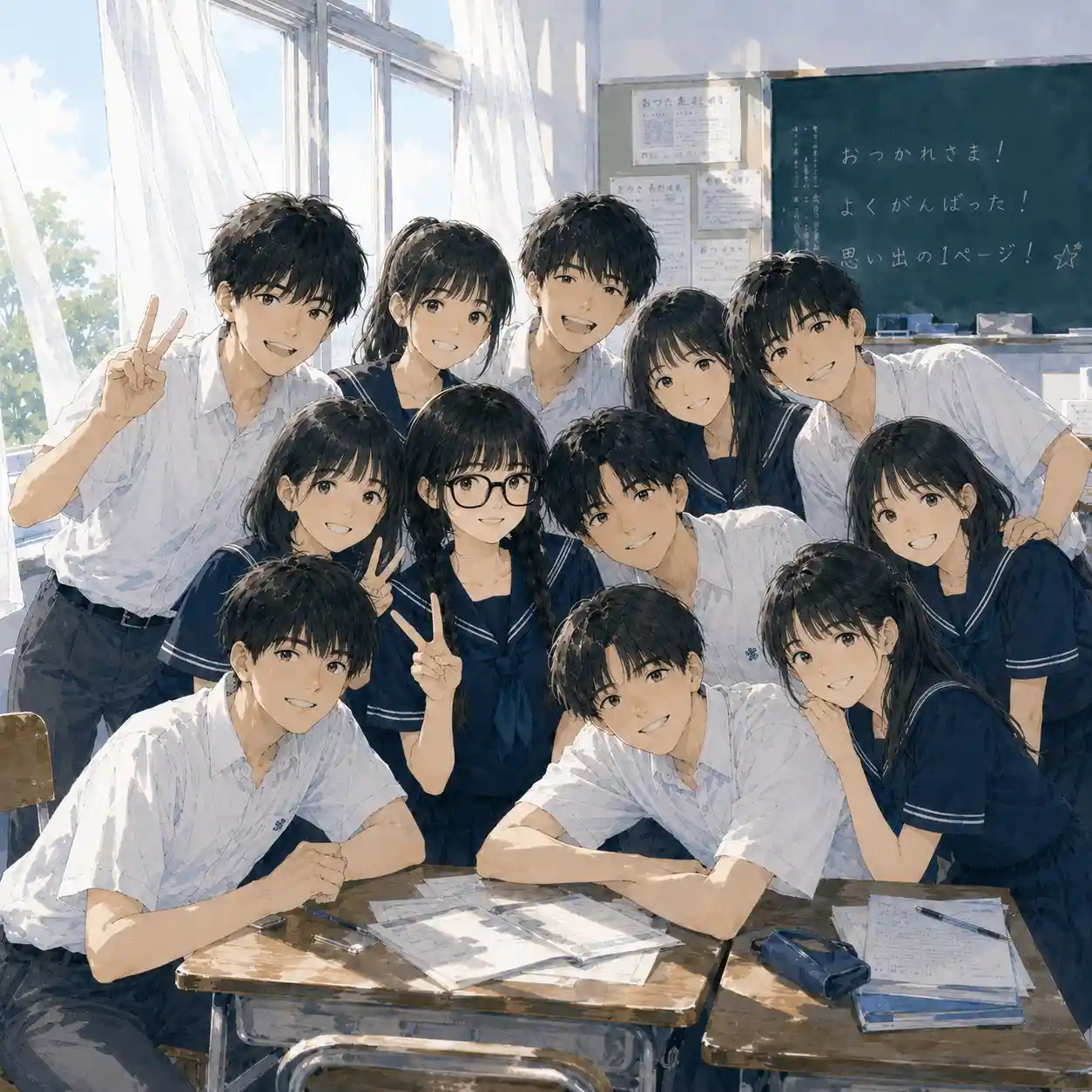 終了の記念写真