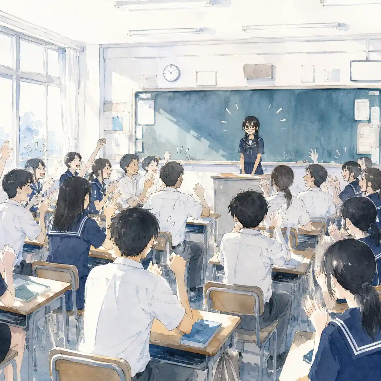 自己紹介がうまくいった女子