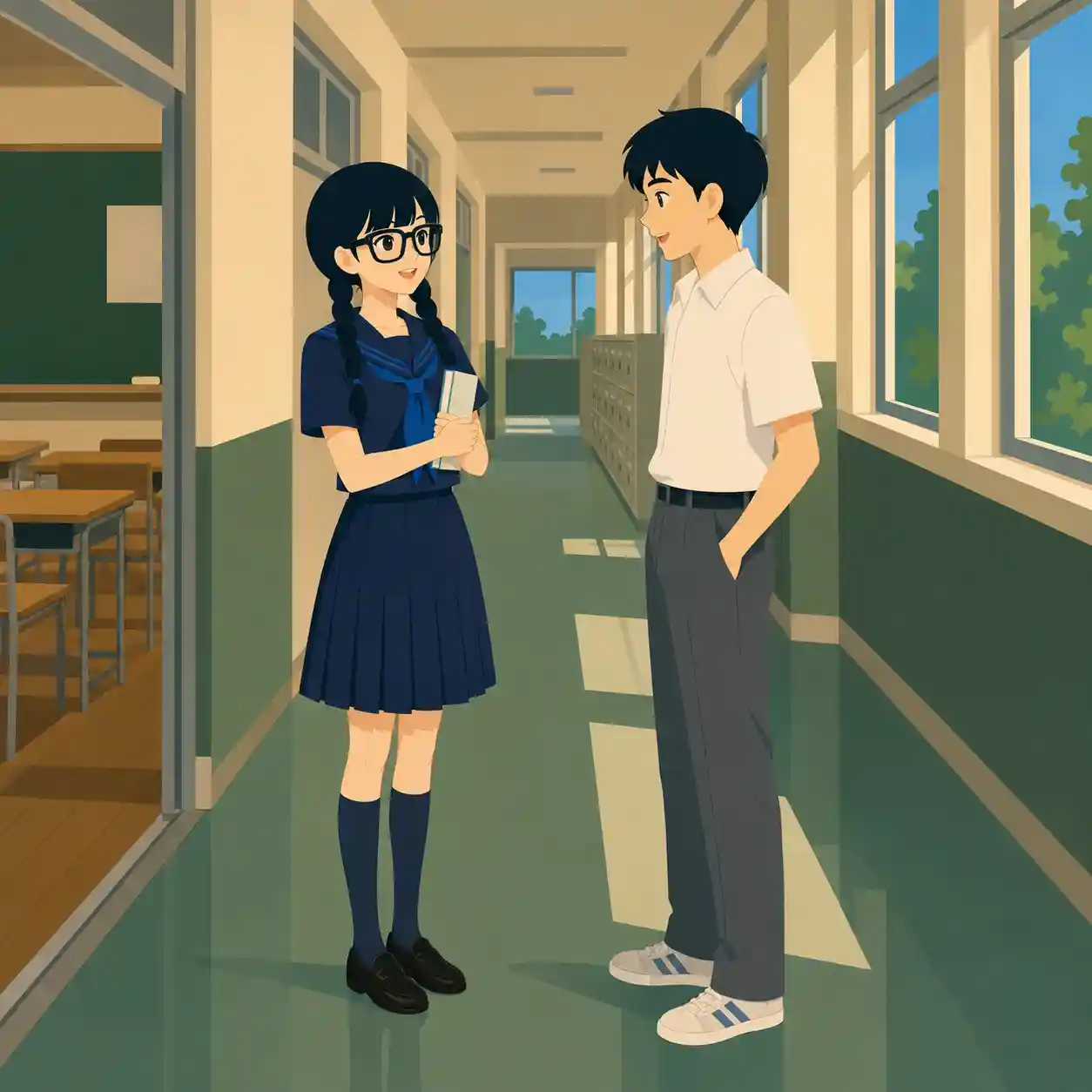 好きな人とも活発に喋れる