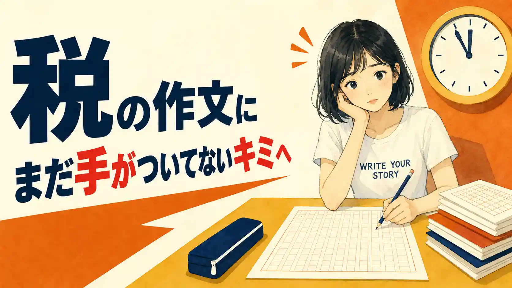 税の作文の書き方を解説する記事