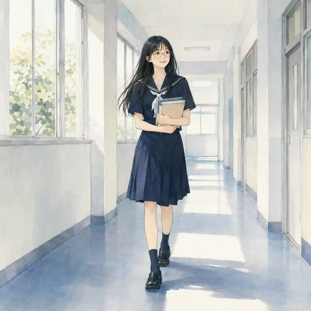 学級委員の女子