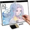 Amazon.co.jp: Santek トレース台 A3 ライトボックス 薄型 無段階調光 目に優しい LED