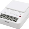 Amazon｜ドリテック(dretec) 勉強タイマー タイムアップ2 T-580WT ホワイト｜キッチン